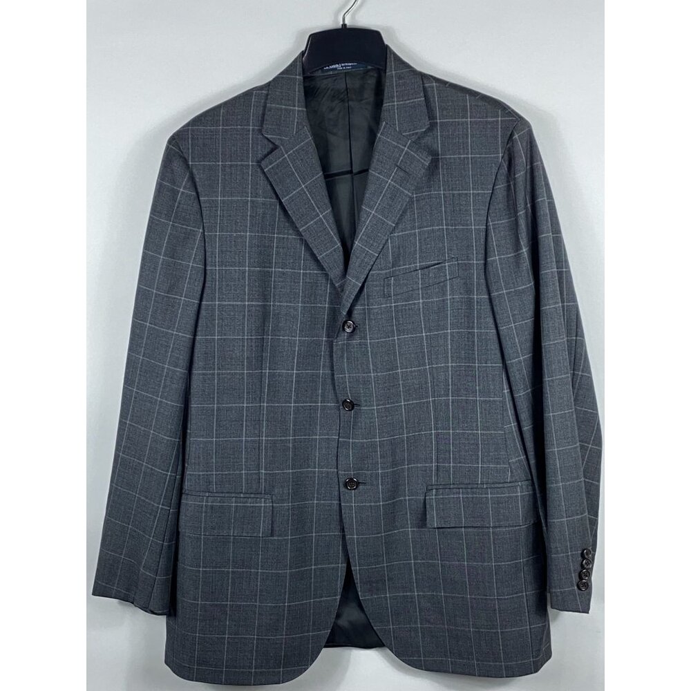 VTG Polo Ralph Lauren 3-Button Single-Breasted Wool Blazer & Dress Pants 44L F54